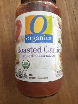 Roasted Garlic Organic Pasta Sauce