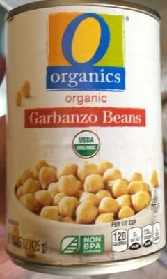 Garbanzo Organic Beans Chick Peas
