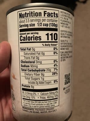 Cannellini Organic Beans