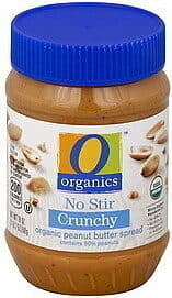 Crunchy No Stir Organic Peanut Butter Spread