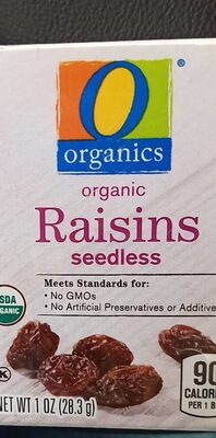 Organic Raisins Seedless