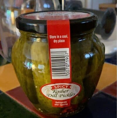 Spicy Kosher Dill Pickles