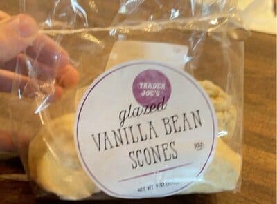 Glazed Vanilla Bean Scones