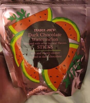 Dark Chocolate Watermelon Sticks