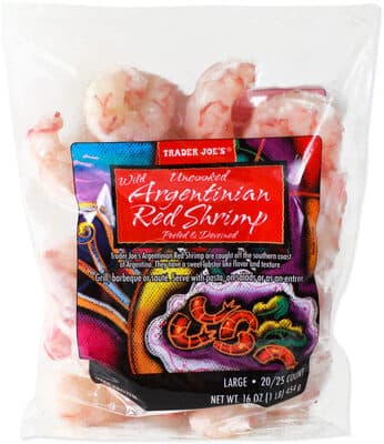Argentinian Wild Caught red shrimp
