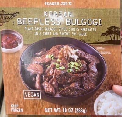 Korean Beefless Bulgogi