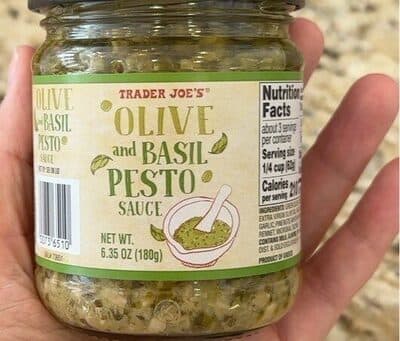 Olive And Basil Pesto