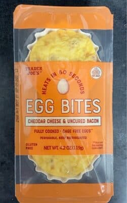 Cheddar Cheese and Bacon Egg Bites