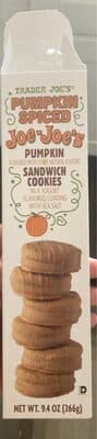 Pumpkin Spiced Sandwich Cookies