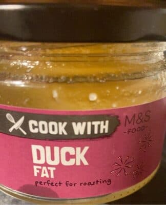 Cook with duck fat