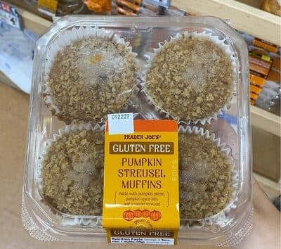 Gluten Free Pumpkin Streusel Muffins