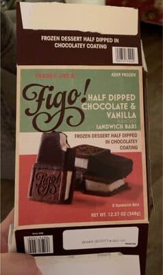 Figo! Flavored sandwich bars