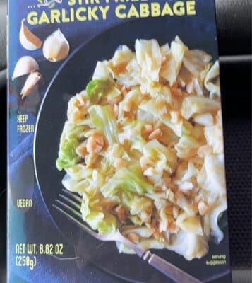 Stir Fry Garlicky Cabbage