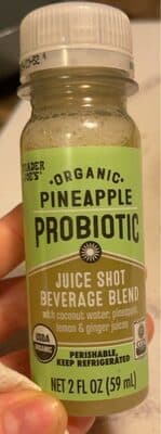 Pineapple Probiotic Shot