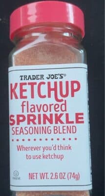 Ketchup flavored sprinkle