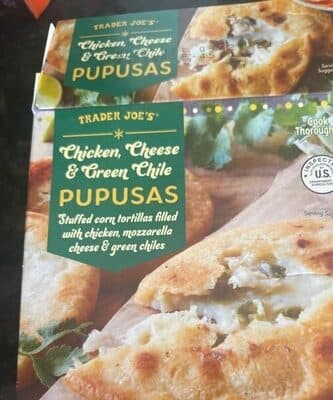 Chicken, Cheese & Green Chile Pupusas
