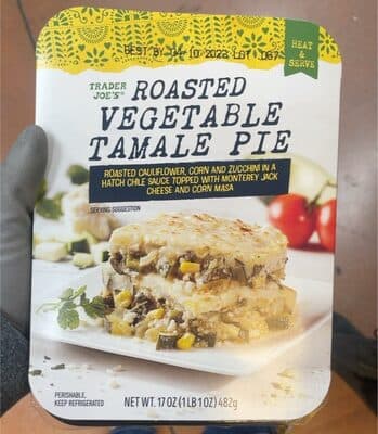 Roasted Vegetable Tamale Pie
