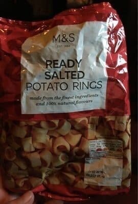 Ready salt potato ring