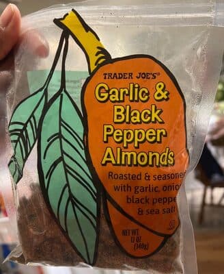 Garlic & Black Pepper Almonds