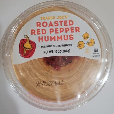TraderJoe's Roasted Red Pepper Hummus