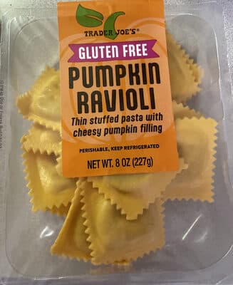 Gluten Free Pumpkin Ravioli