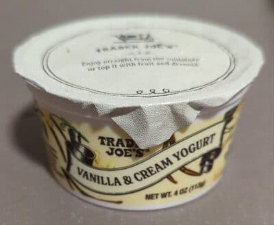 Vanilla & Cream Yogurt