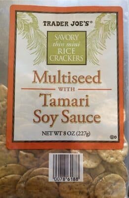 Multiseed With Tamari Soy Sauce
