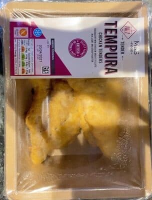 Tender tempura chicken tenders