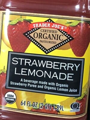 Strawberry limonade