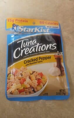 Cracked Pepper With Roasted Garlic