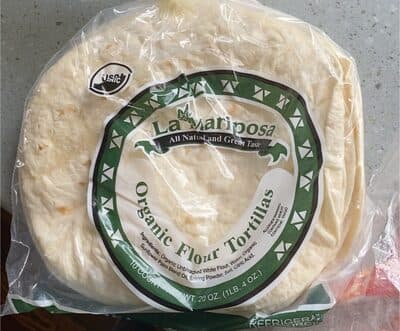 Mariposa Organic Flour Tortillas