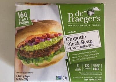 Chipotle Black Bean Veggie Burgers