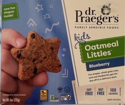 Blueberry Kids Oatmeal Littles