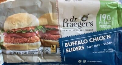 Buffalo Chick'n Patties and Buns Included Sliders