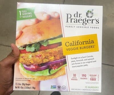California Veggie Burger