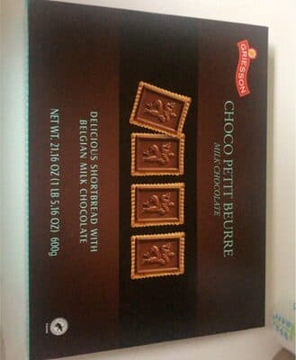 Choco petit beurre milk chocolate