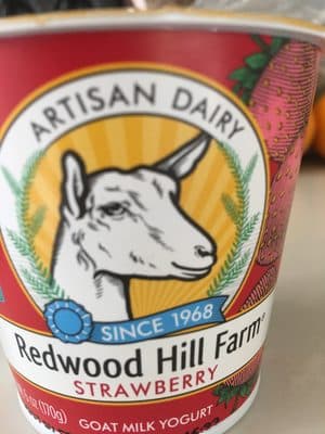 Strawberry Goat Milk Yogurt