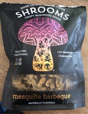 Mesquite Barbeque Plant-Based Mushroom Crisps