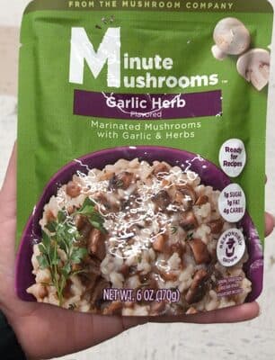 Garlic Herb Snacking Mushrooms