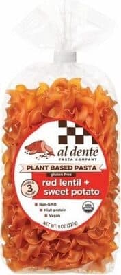 Red Lentil + Sweet Potato Plant Based Pasta