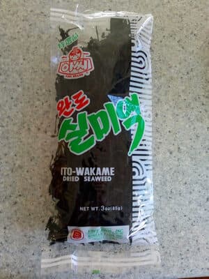 Dried Seaweed