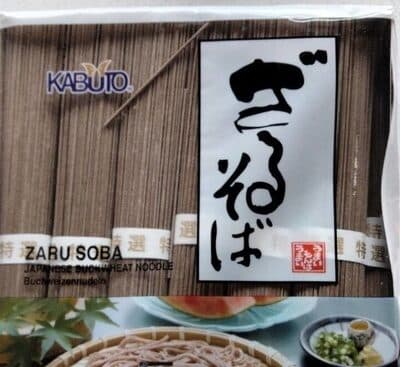 Japanese buckwheat noodles