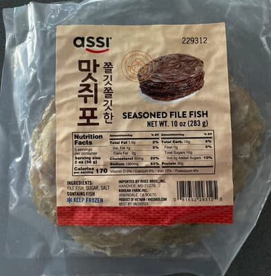 Seasoned File Fish