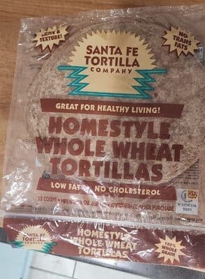 Whole Wheat Homestyle Tortillas
