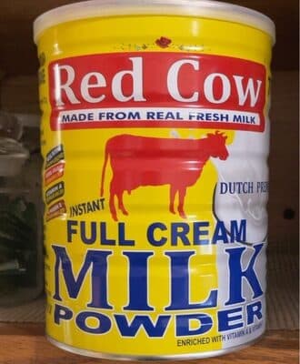 Red cow full cream milk powder