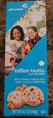 Toffee-Tastic Gluten-Free Rich, Buttery Cookies with Sweet, Crunchy Toffee Bits