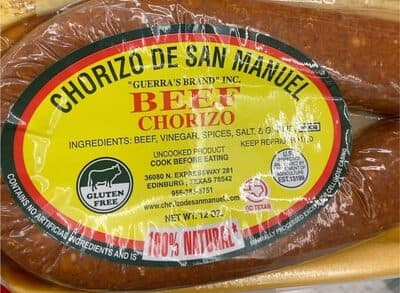 Beef Chorizo
