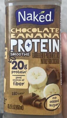 Chocolate Banana Protein Smoothie