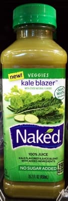 Naked Juice Veggies Kale Blazer Juice