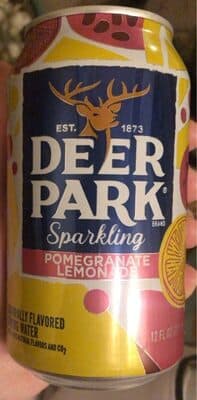 Pomegranate Lemonade Flavored Sparkling Spring Water